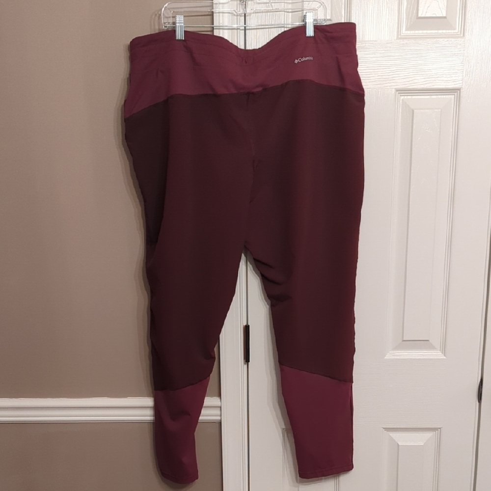 Women's XXL Columbia Purple Sporty Jogger Sweatpants - Picture 3 of 9